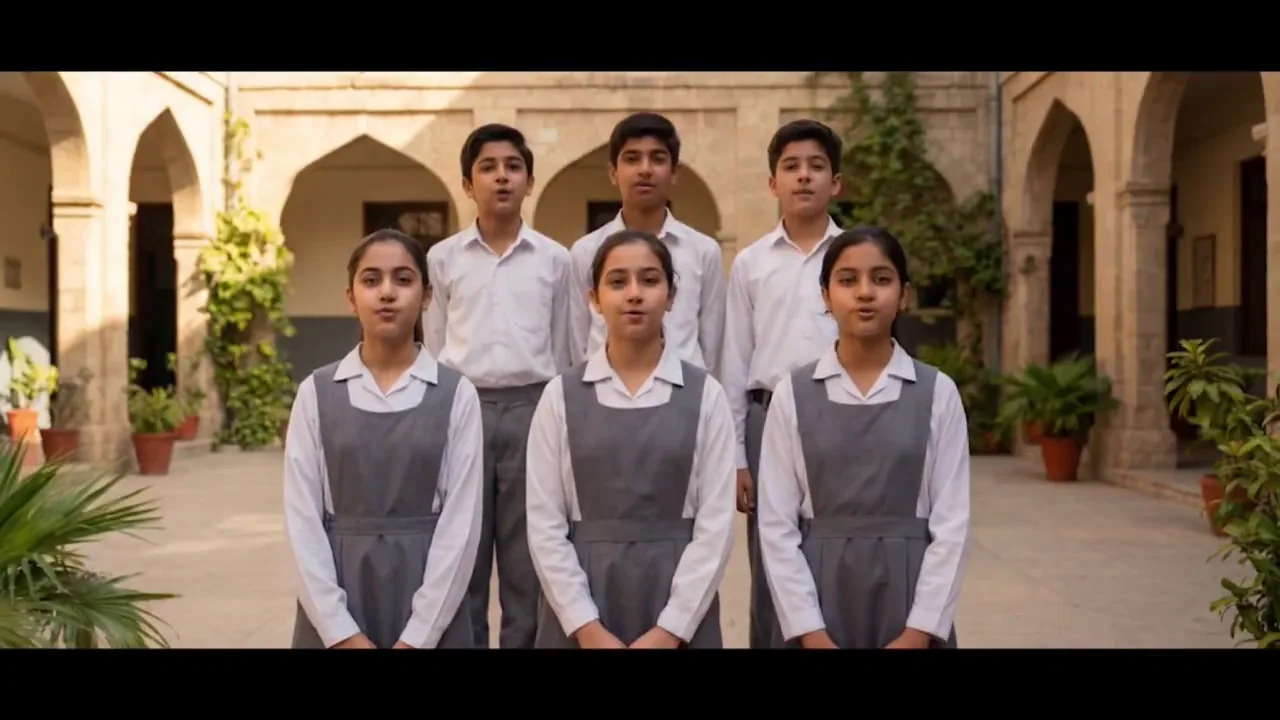 Characters in the Kurdish Disability Day inclusion anthem